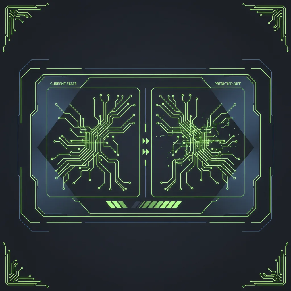 Musechain State Diff DApp Concept Visual